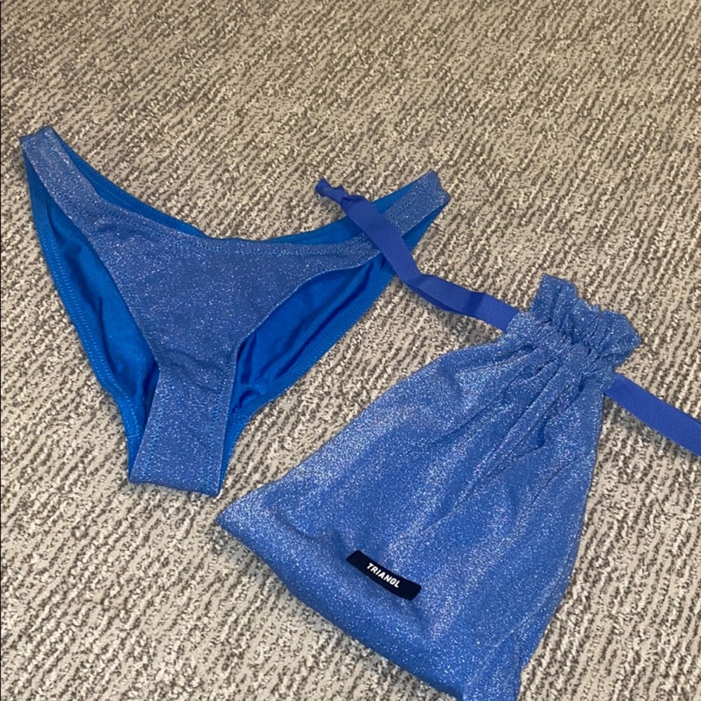 Triangl bottoms and bag